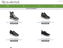 Tablet Screenshot of apis-obchod.cz